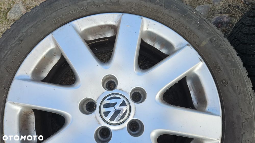 Felgi alufelgi VW Passat B6 Golf V 5 16" 16 5x112 Touran - 13