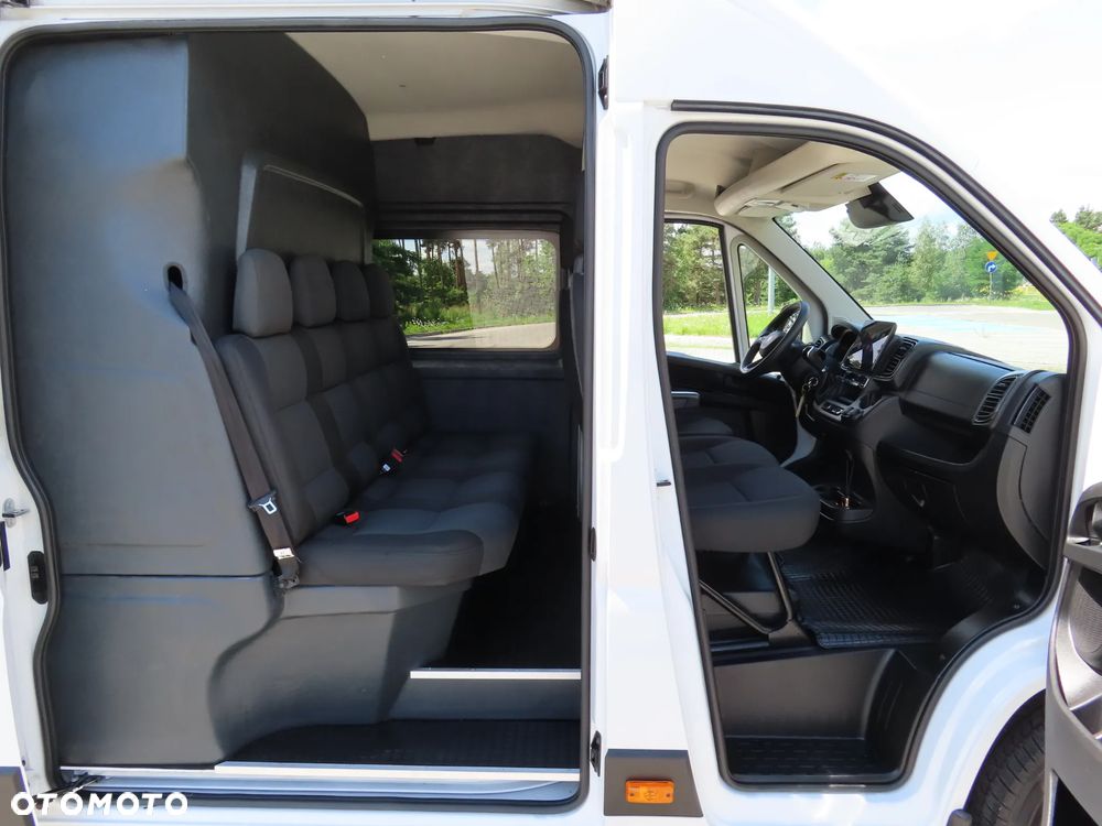 Fiat DUCATO Heavy 2.2 H3-Power 180 KM AT8 Automat L4H2 MAXI DOKA Dubel Brygadowy MIXTO 7-Mio Os.+1025 Kg Ład. Rozstaw Osi 4035 mm WZMACNIANY FULL OPCJA Wyposażenia Gwarancja Fabryczna HAK 3000 KG Stan Auta Jak Z Salonu NOWY - 22
