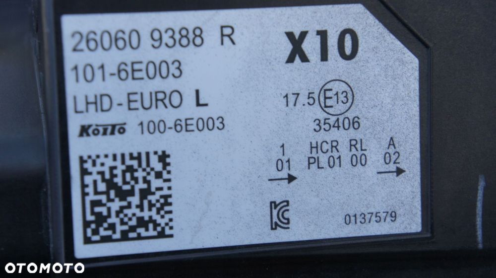 ZESTAW PRZÓD MASKA PRZEDNI BŁOTNIK PRZEDNIA LAMPA RENAULT ZOE LIFT - 28