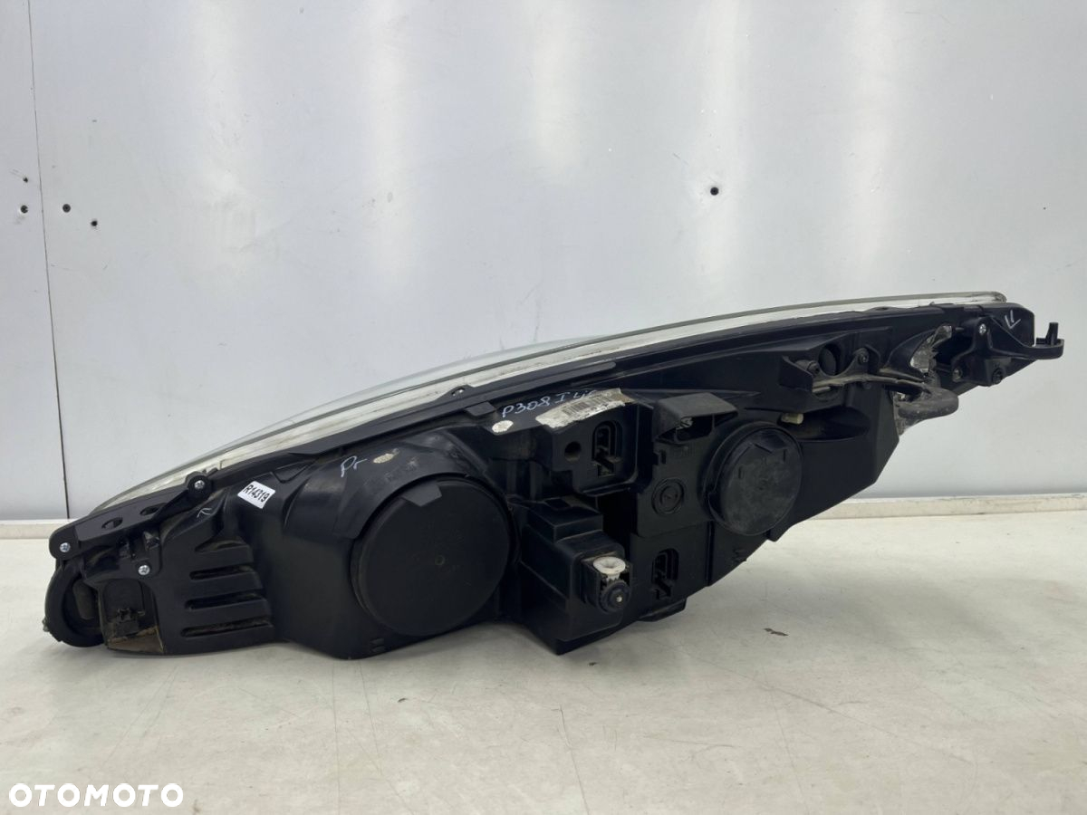 Lampa reflektor Peugeot 308 I T7 Lift 11-13r. Peugeot RCZ Lift PRAWA przednia zwykła H7 9674039780 - 14