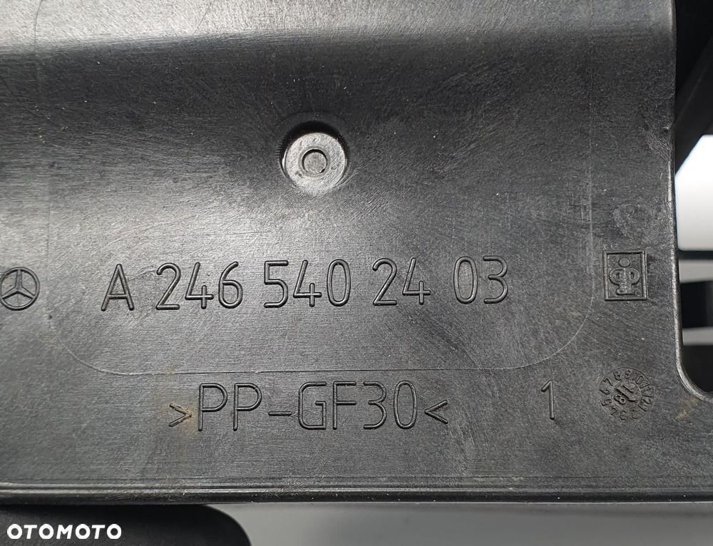 OSŁONA OBUDOWA AKUMULATORA DODATKOWEGO MERCEDES W246 A2465402403 - 4