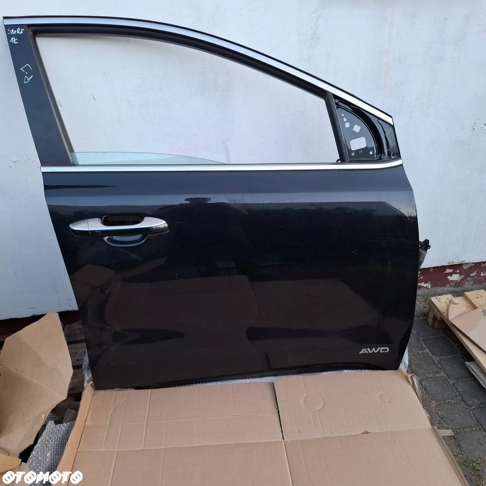 KIA SPORTAGE IV 4 15- DRZWI PRAWA STRONA PRZÓD PRAWE TYŁ PRAWE CZARNE 1K DEMONTAZ W KOLOR - 3