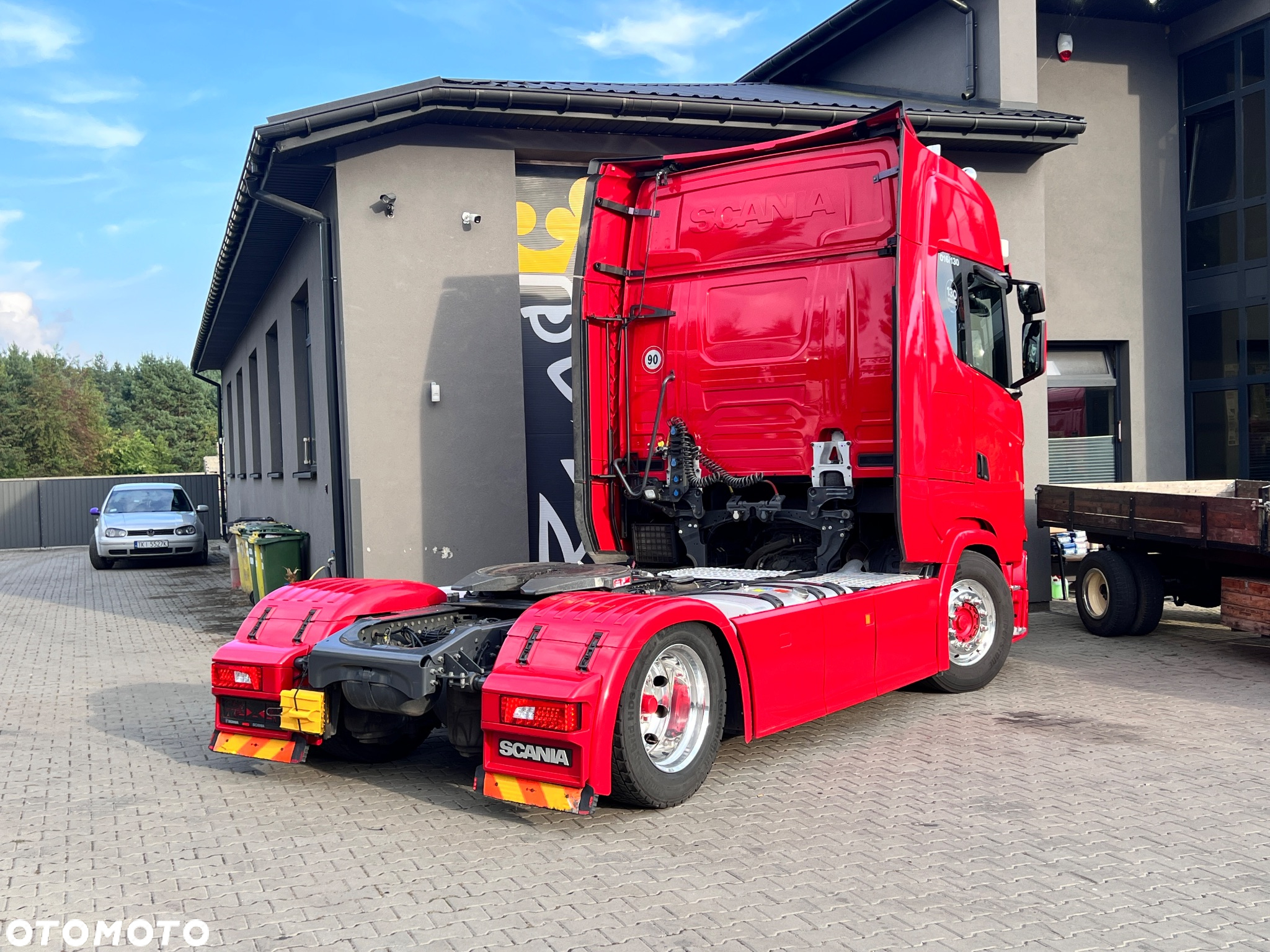 Scania S450 mega low deck perfekcyjny stan zestaw złoty kontrakt ASO full opcja - 23
