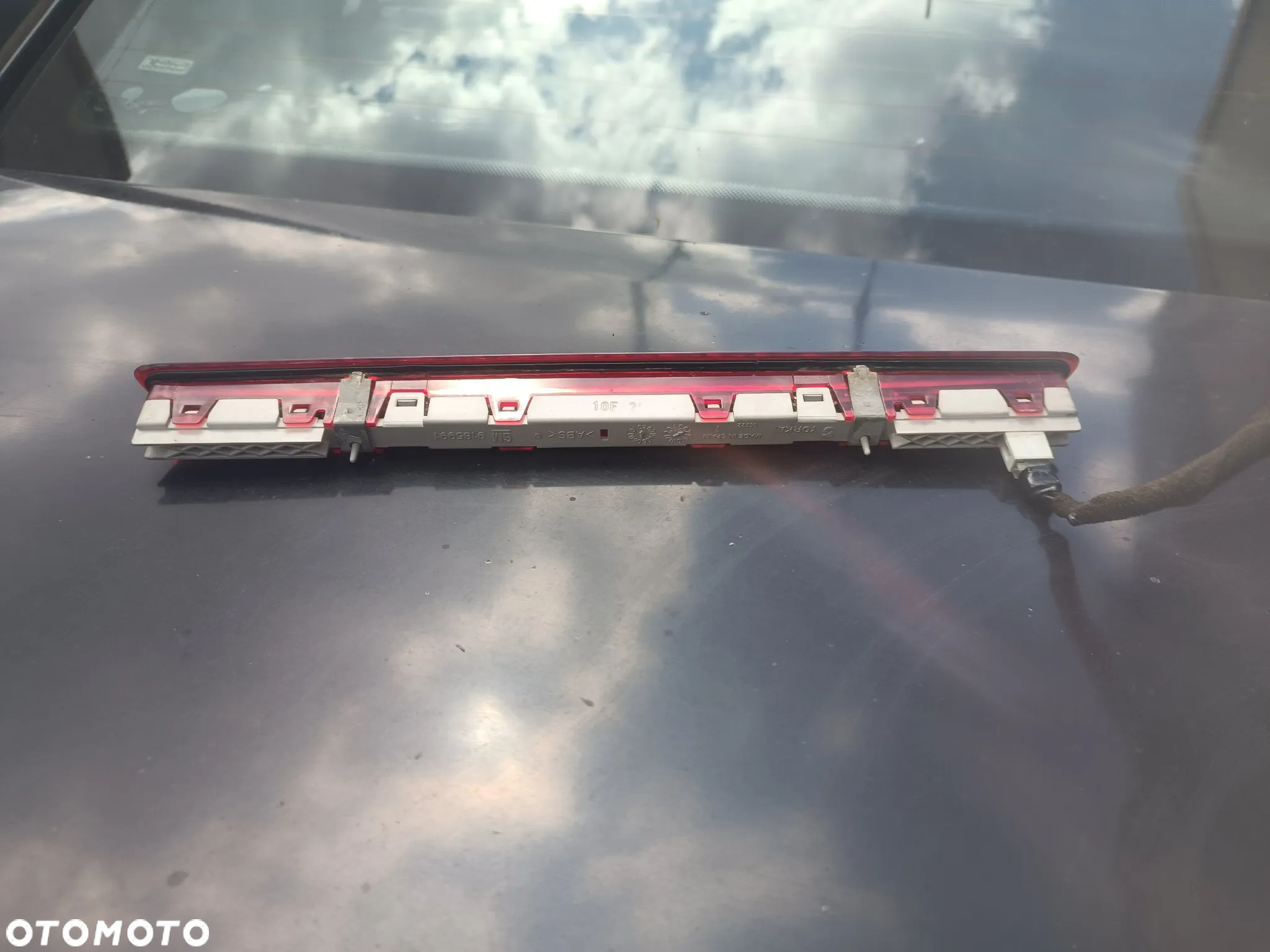 Opel Vectra C (02-05) SEDAN lampa światło hamowania 3-stop trzeci stop 9185991 - 8