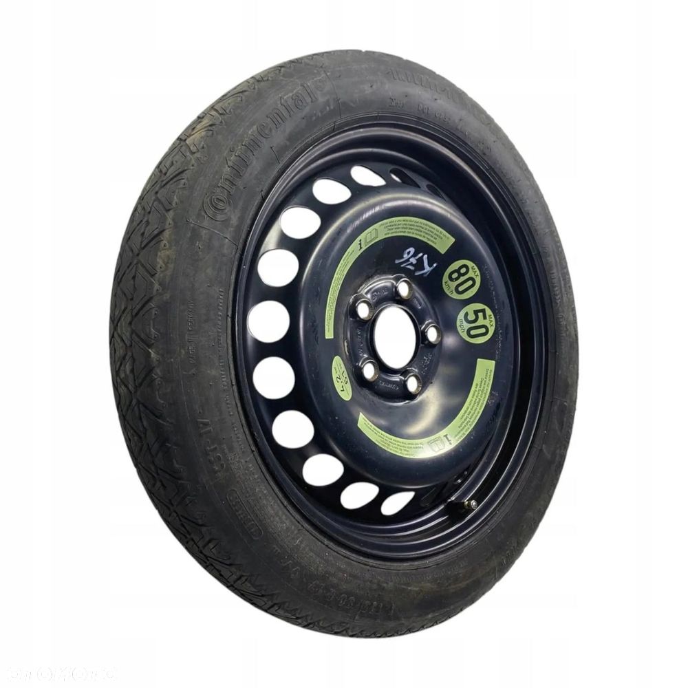 KOŁO DOJAZDOWE MERCEDES CLK W209 C-KLASA W203 125/80R17 2044000402 - 3