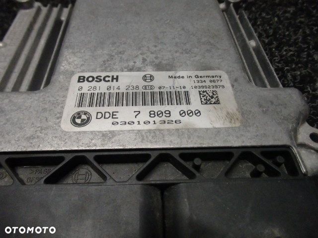 BMW E60 E61 E90 KOMPUTER STEROWNIK SILNIKA 2.0D N47 177KM 7809000  RAF-AUTO CZĘŚCI BMW - 3