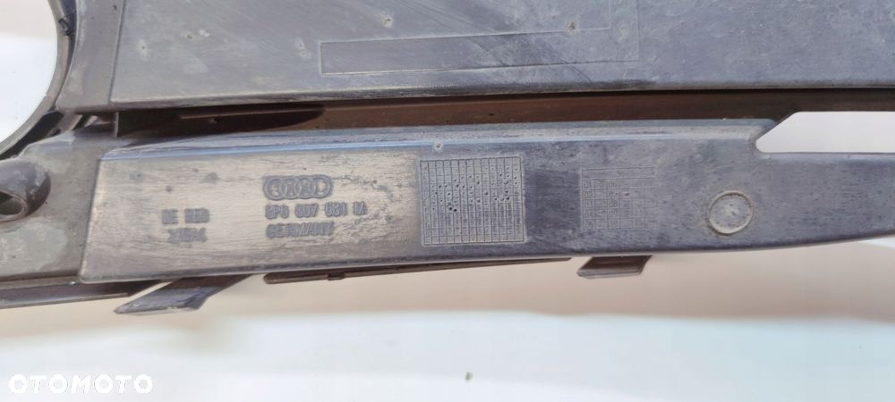 KRATKA ATRAPA ZDERZAKA AUDI A3 8P 8P0807681M - 7