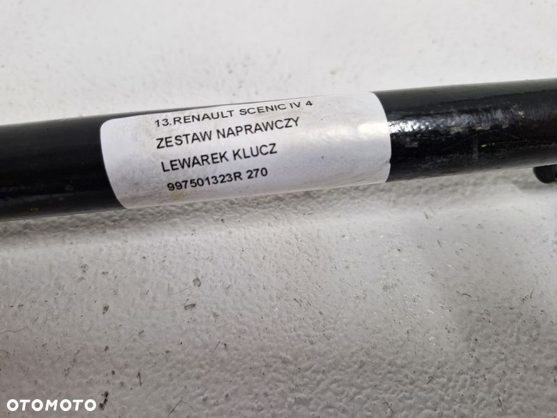 RENAULT SCENIC IV 4 ZESTAW NAPRAWCZY LEWAREK KLUCZ 997501323R - 5