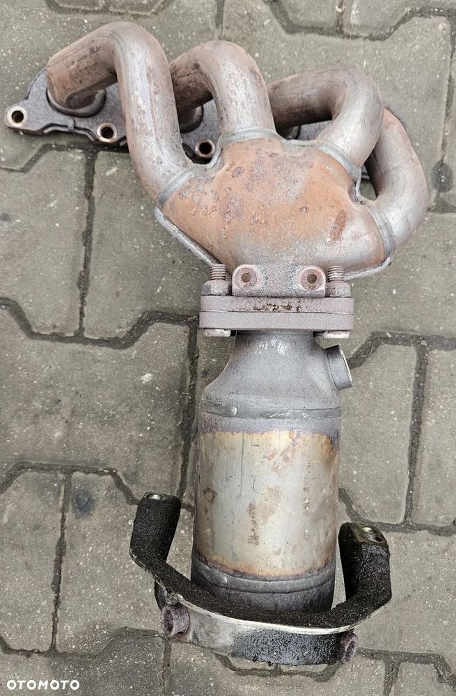 VW Polo Seat Ibiza Fabia Audi A2 1.4 16V kolektor wydechowy katalizator 1K0131690G - 5