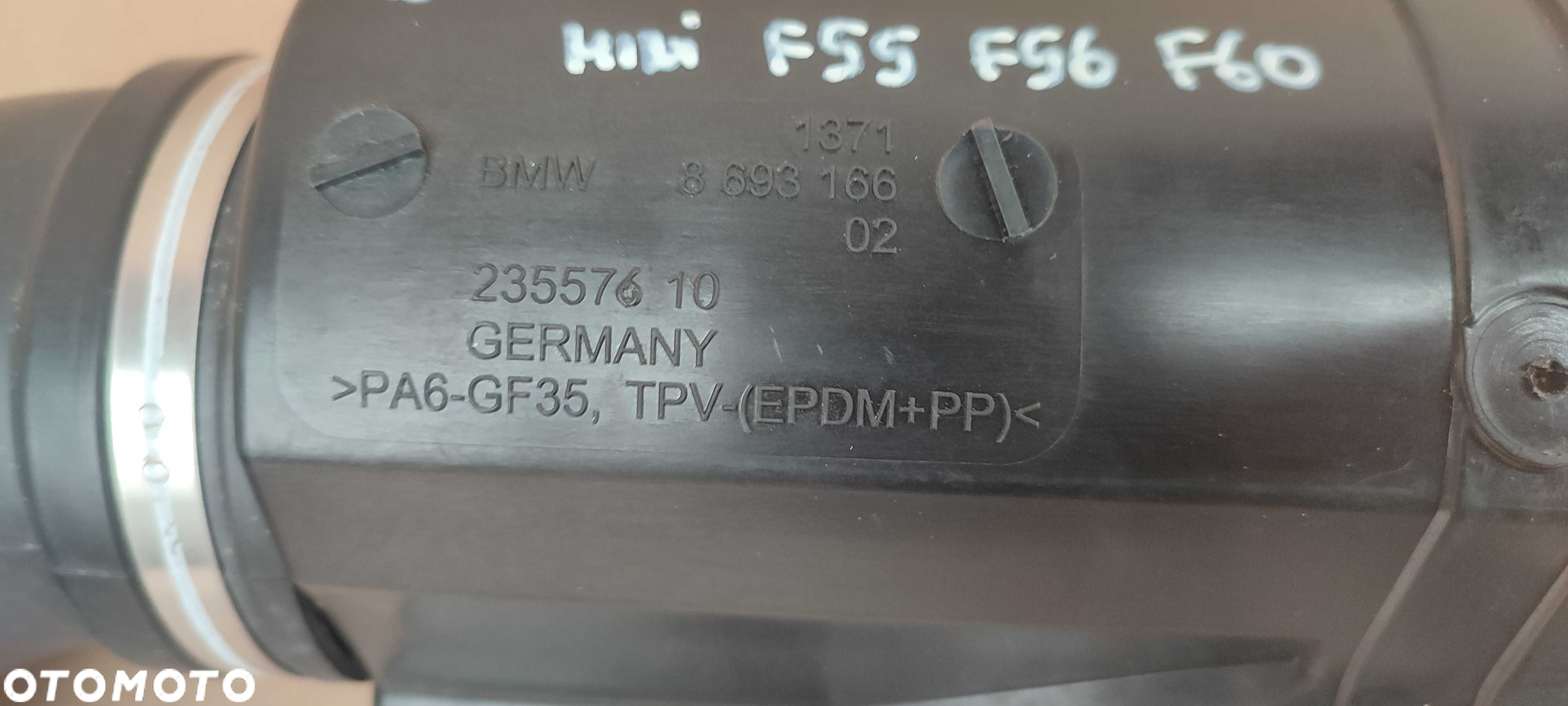 BMW F39 X2 F45 F48 X1 Mini F54 F60 rura rezonator przewód powietrza - 5