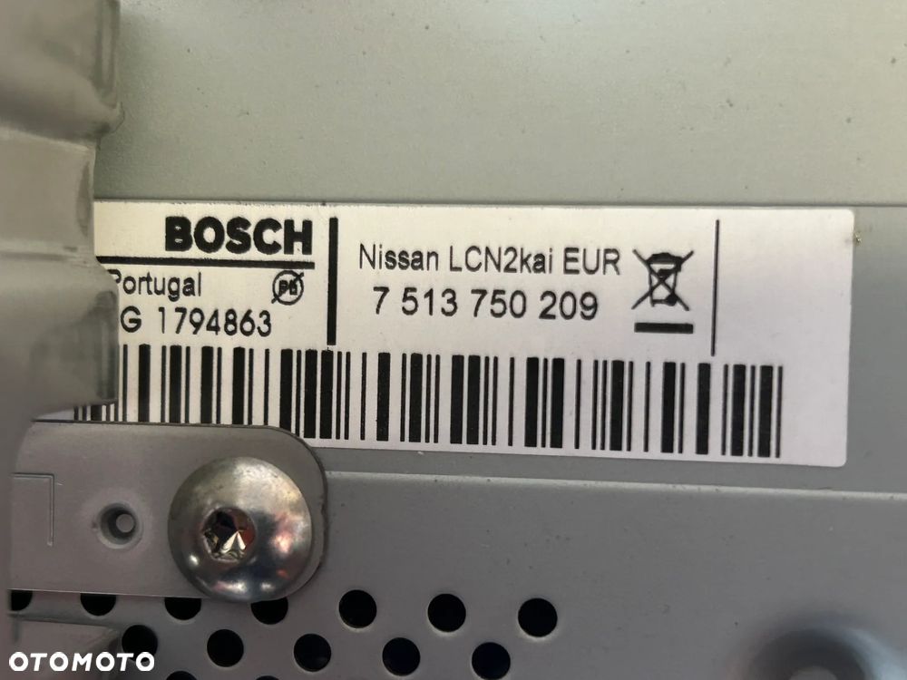 RADIO WYŚWIETLACZ NAWIGACJI ODTWARZACZ 7513750209 259154KJ0A Nissan Navara - 8