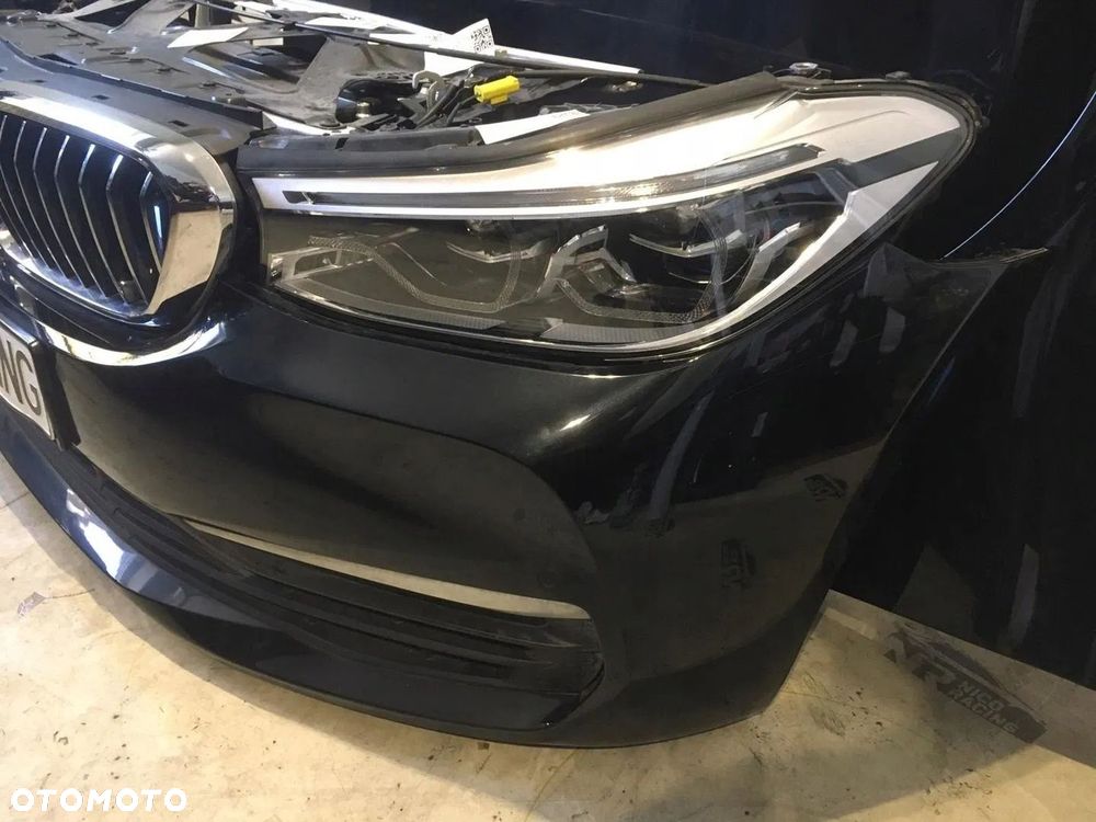 BMW 6 G32 PRZÓD KOMPLETNY 475 BLACKSAPPHIRE MASKA ZDERZAK BŁOTNIKI LAMPY - 8