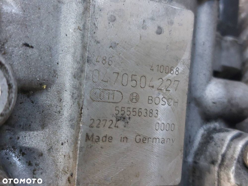 POMPA WTRYSKOWA USZKODZONA  ZAFIRA A LIFT 2.0 DTI 0470504227 55556383 - 4