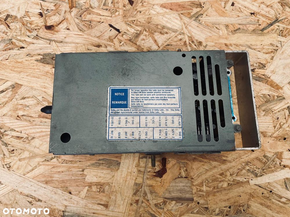 Moduł sterownik BOSE RADIO AM/FM OEM16087100 Corvette C4 1989-1996 - 2