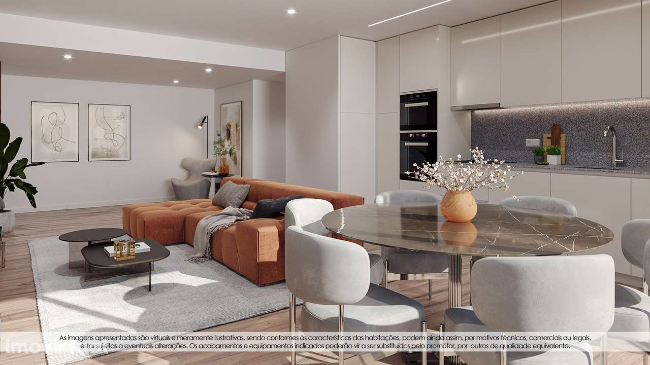 Excelente T2+1, NOVO, com Suite, Condomínio Fechado, Oliveira do Douro - Grande imagem: 3/23