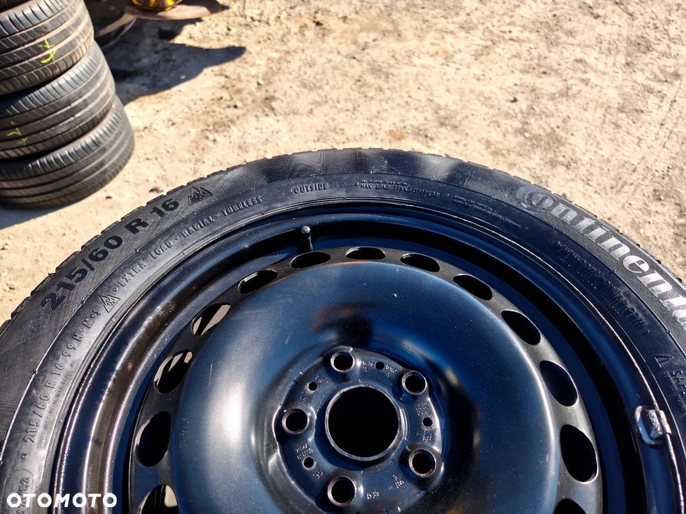 5x112 FELGI Stalowe Stal 16 Koła Zimowe Zima VW PASSAT B7 B8 TROC SHARAN II 2 SEAT ATECA ALHAMBRA II 2 SKODA KAROQ YETI SUPERB III 3 AUDI A6 C6 Q2 6,5mm 23r. Legnica ALU-RAD 215/60 - 6