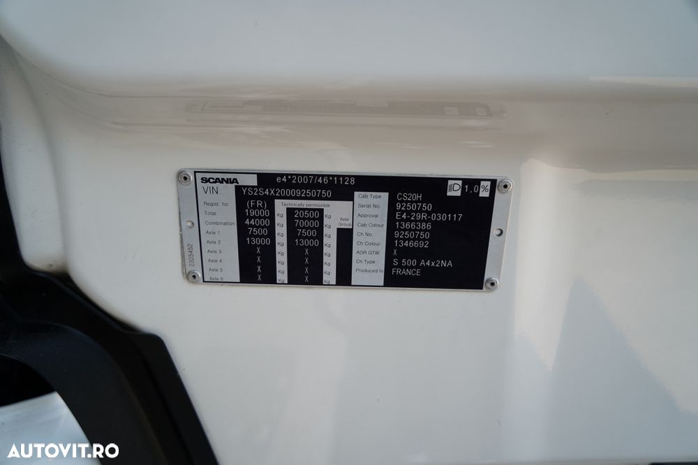 Scania S 500 / RETARDER / I-PARK COOL / EURO 6 - 38