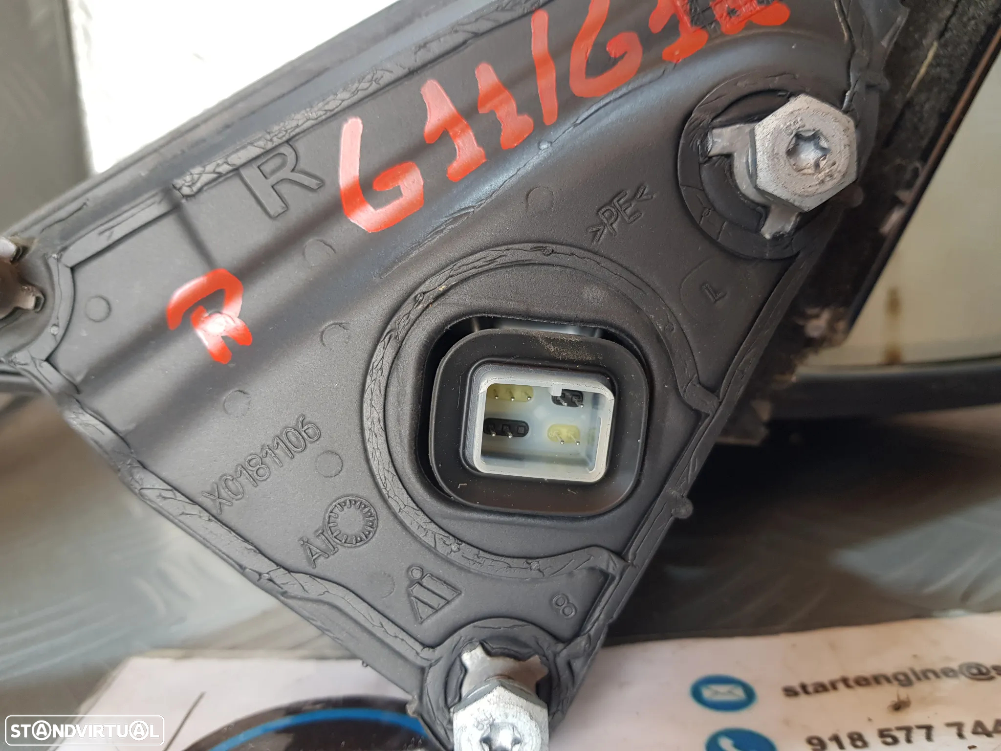 Espelho Retrovisor BMW Serie 7 G11 G12 2015/2022 Com câmara - 9