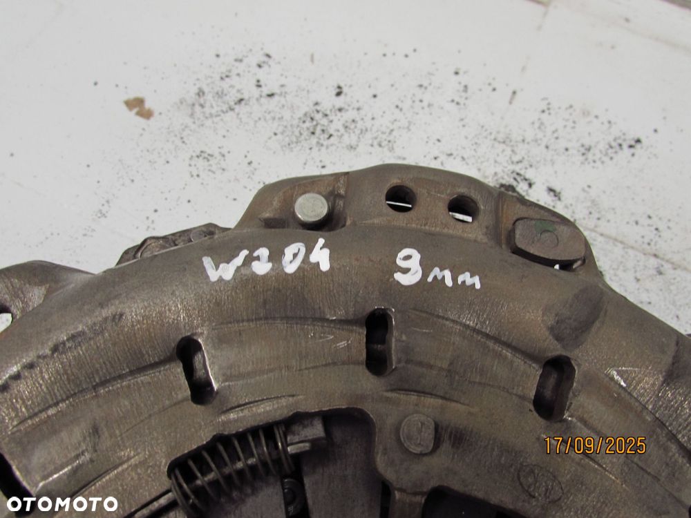 MERCEDES W204 2.2 CDI 651 12-15 SPRZEGLO KOLO DWUMASOWE TARCZA 9 mm DOCISK 6510305205 - 9