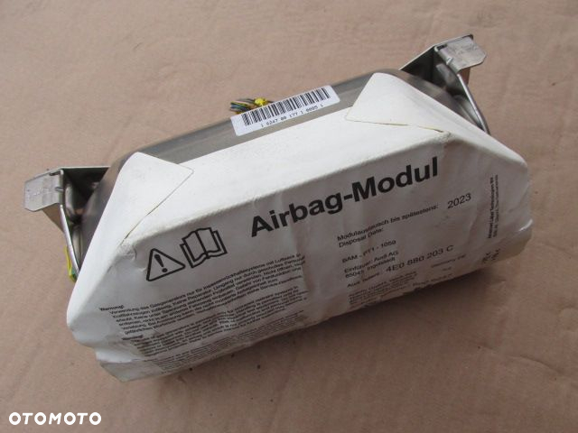 Audi A8 D3 lift Poduszka pasażera AirBag 4E0880203C - 2
