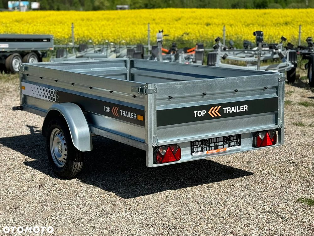MAZZO DOSTAWA! Przyczepka Top Trailer TT25 MAX 251x135x45cm DMC750 kg SPAWANA! kat. B, MOCNA! PROMOCJA CENOWA! - 9