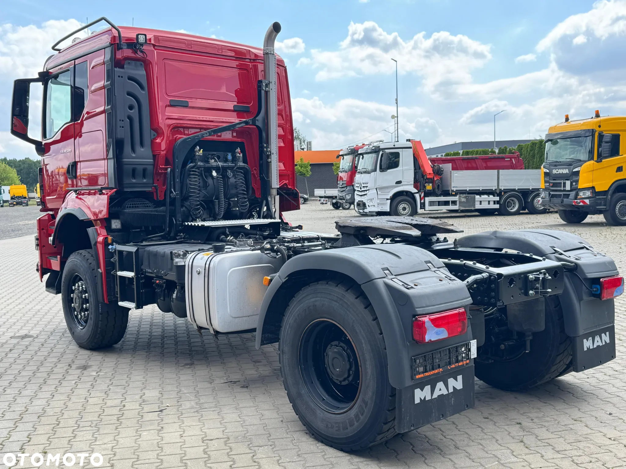 MAN TGS 18.510 4x4 BL EURO6 CIĄGNIK SIODŁOWY Z HYDRAULIKĄ WYWROTU - 7