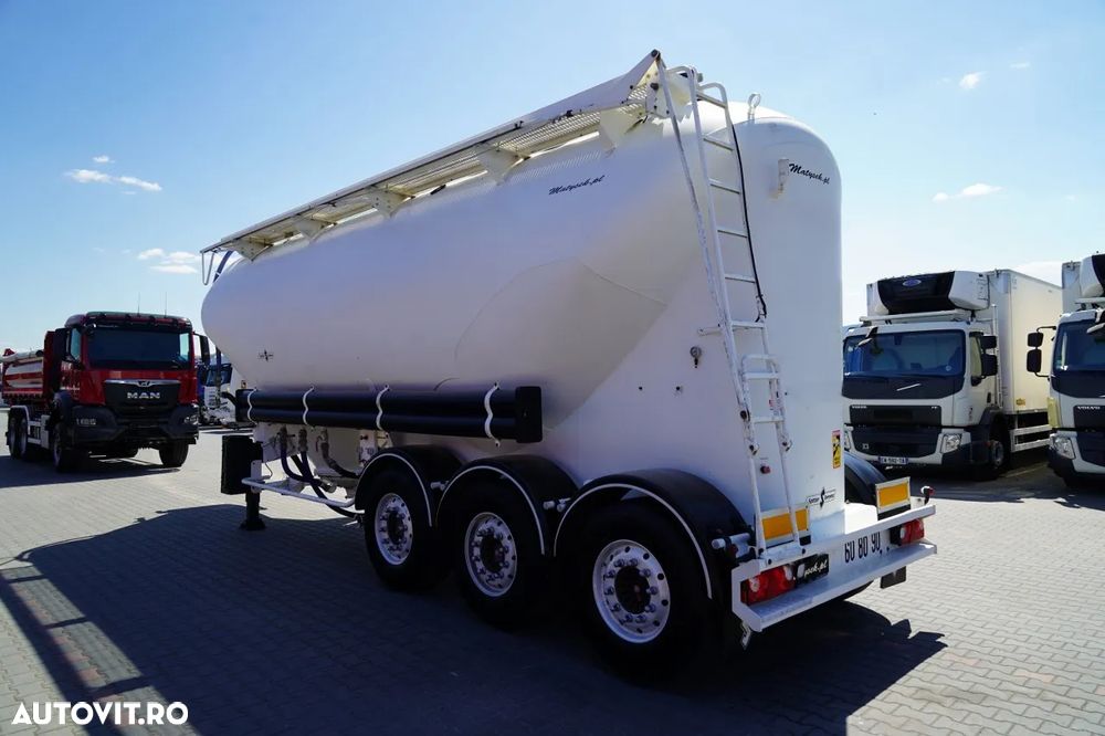 Spitzer REMORCA CIMENT SPITZER / 37.000 L / SILOU / 3 COMPARTIMENTE / AXE SAF / JANTE DIN ALIAJ - 5