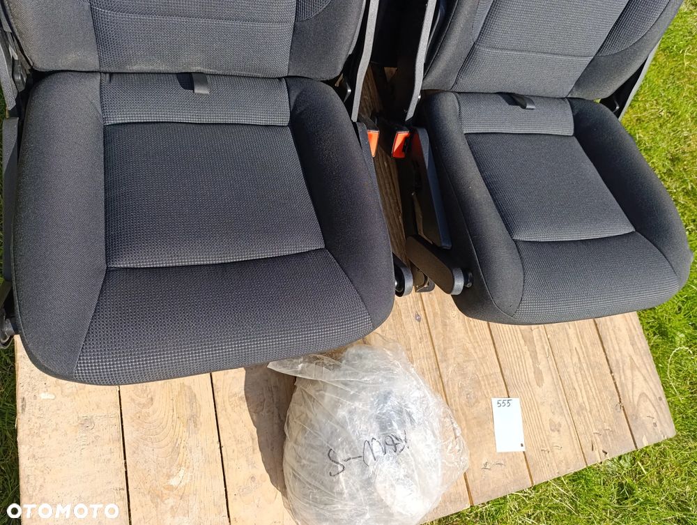 FOTELE TYŁ TYLNE 3 RZĄD S-MAX MK1 ŚRUBY PASY - 5