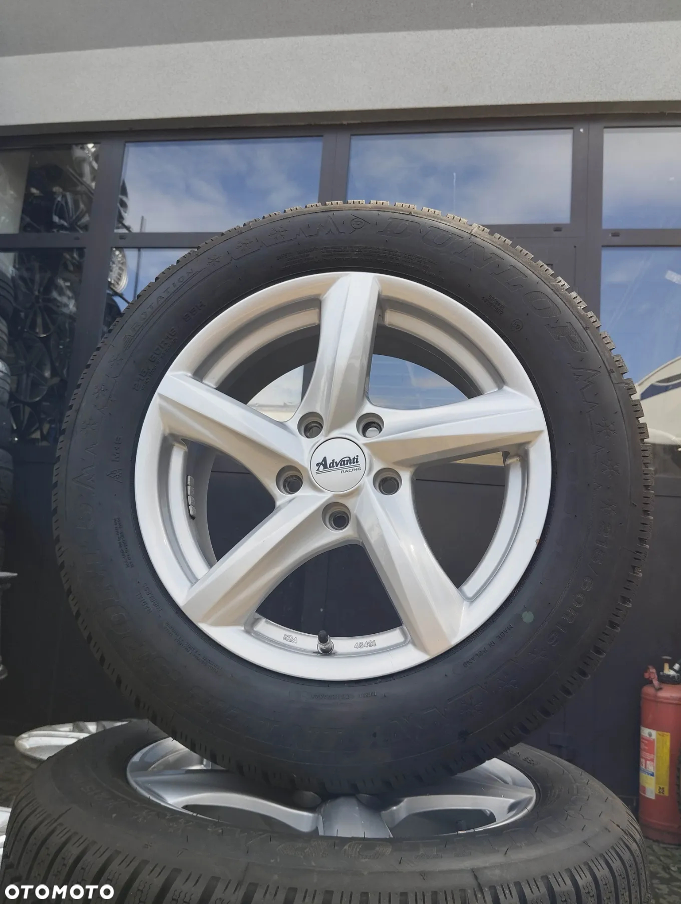 Koła zimowe do VW Passat B8 16'' 215 60 Dunlop 7J ET45 - 8