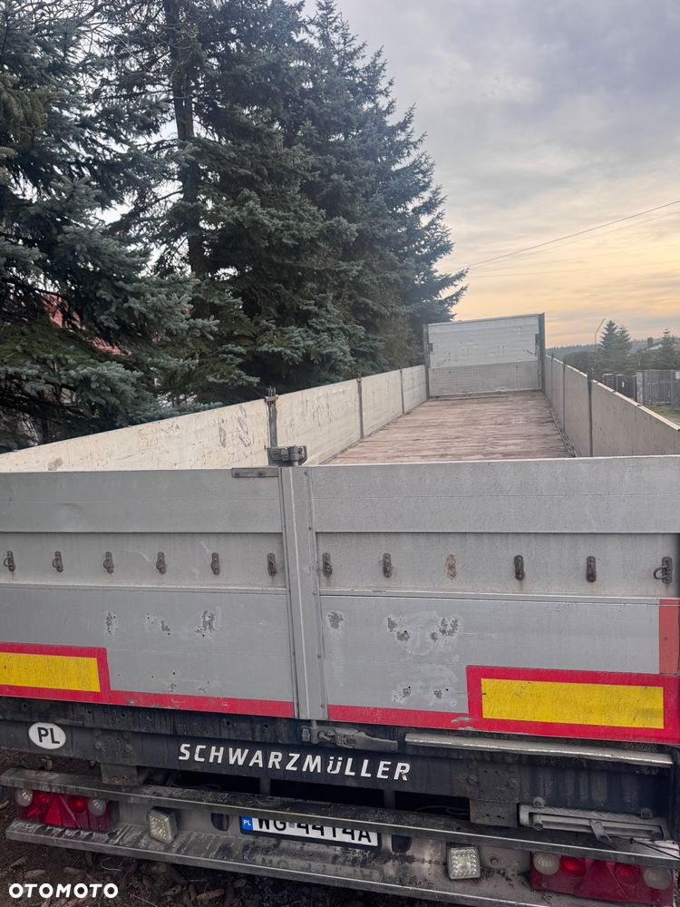 Schwarzmuller Naczepa Burtowa budowlana - 4