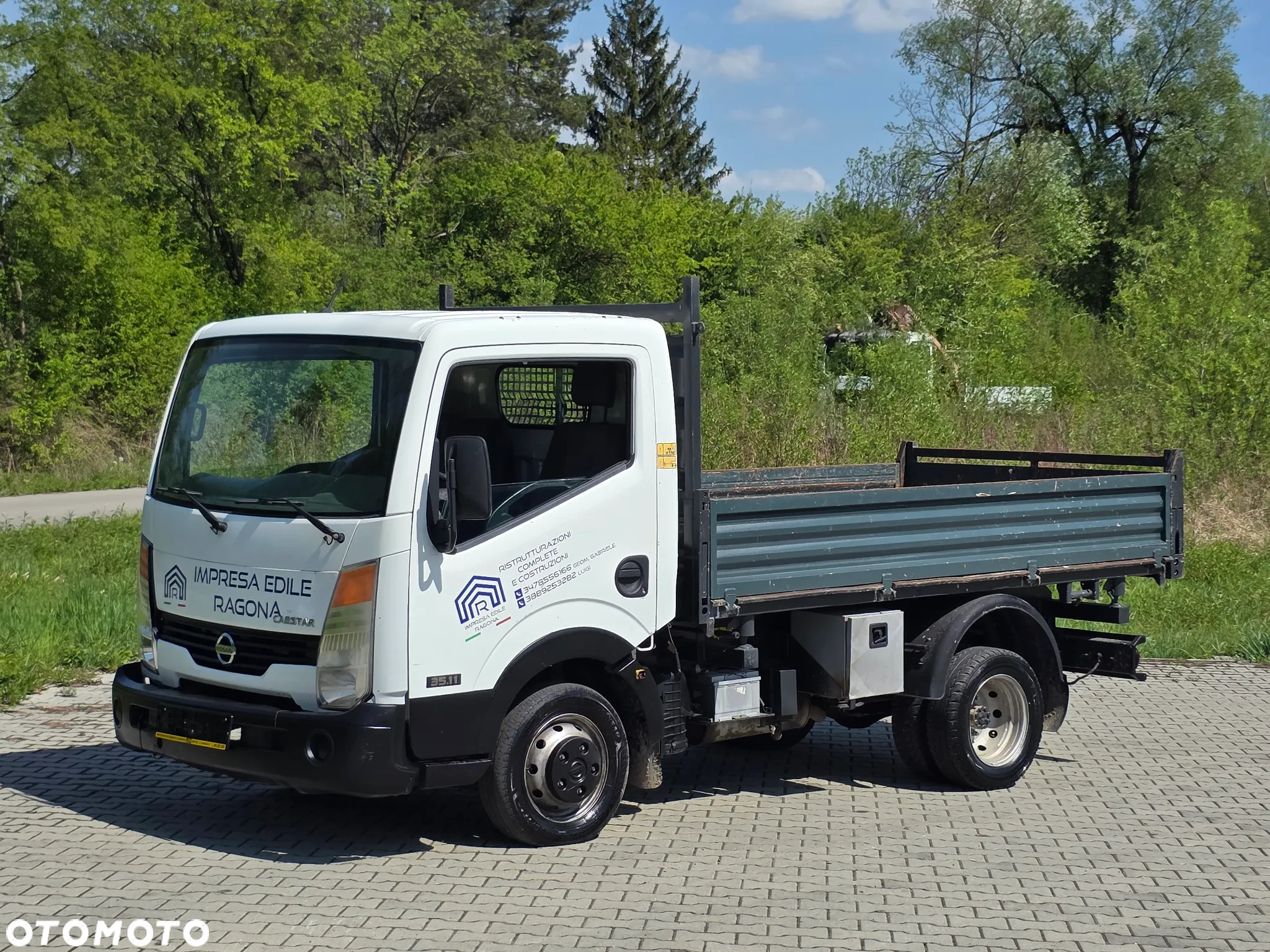 Nissan Cabstar 35.11 Wywrotka/Kiper 3-Stronny ! Oryginał ! Z Włoch  ! - 11