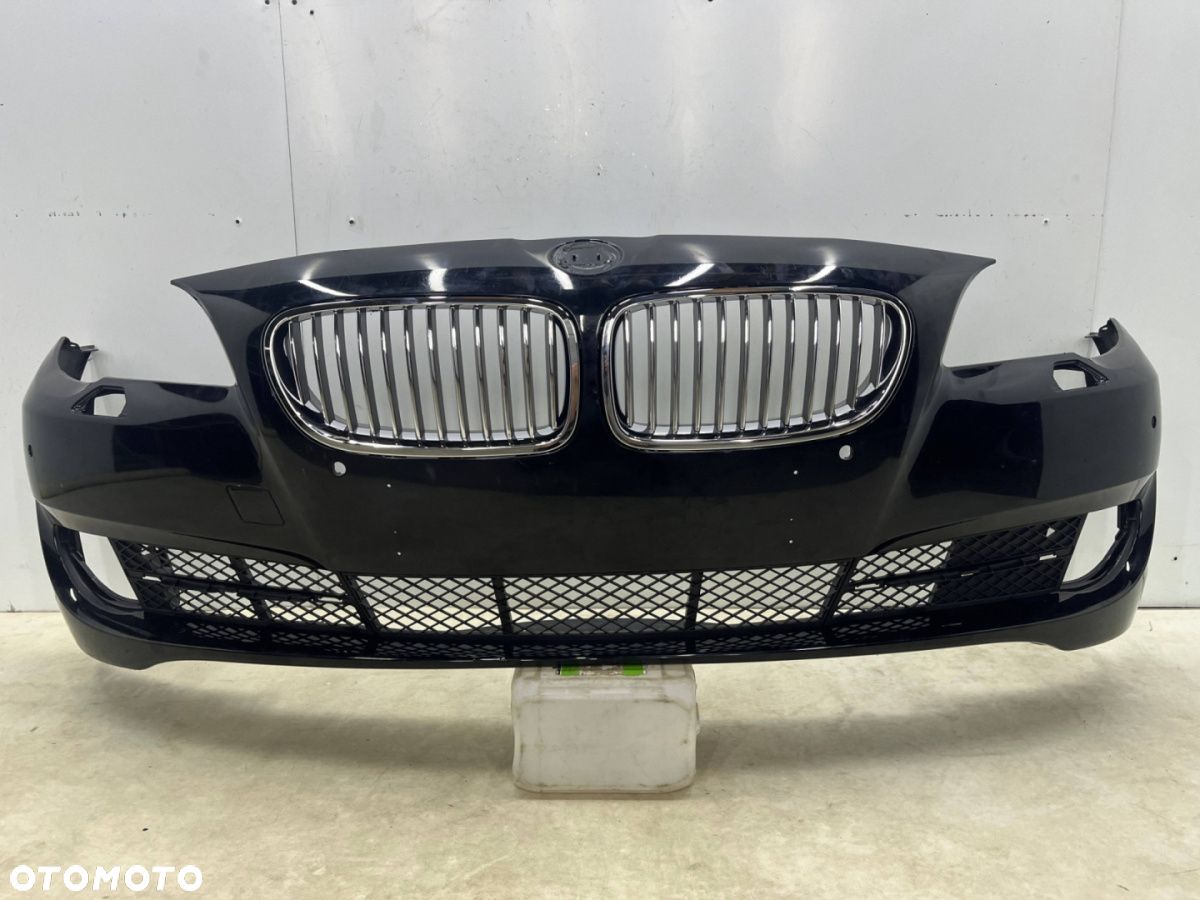 Zderzak przedni BMW 5 F10 F11 10-14r. Przedlift przód 4XPDC spryski 7200712 - 1