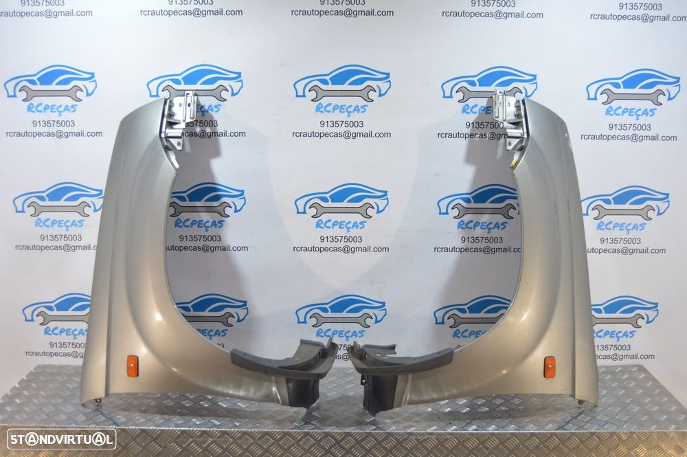 FRENTE COMPLETA NISSAN XTRAIL T30 CAPOT PARACHOQUES GUARDA-LAMAS REFORÇO - 18