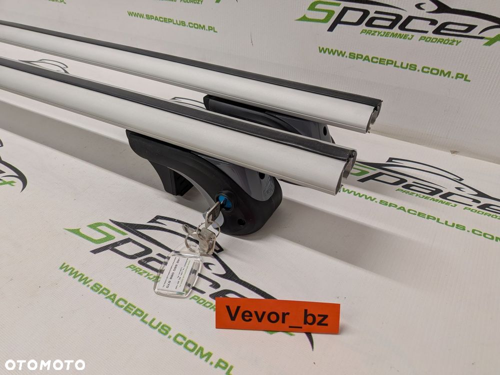 Bagażnik dachowy bazowy belki poprzeczki Vevor 135cm na otwarte relingi. - 1