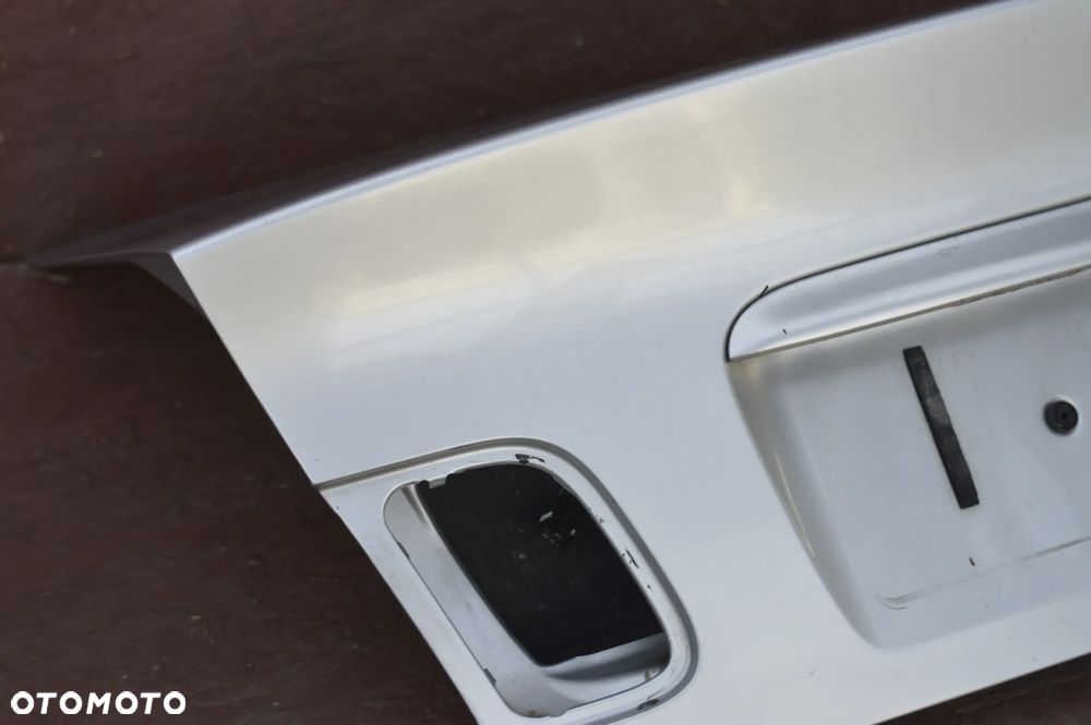 BMW E46 SEDAN ORYGINALNA KLAPA BAGAŻNIKA TYŁ W KOLORZE TITANSILBER 354/7 O NR.  41 62 7 003 314 / 41 62 8 238 462 OEM W DOBRYM STANIE BEZ RDZY - 6