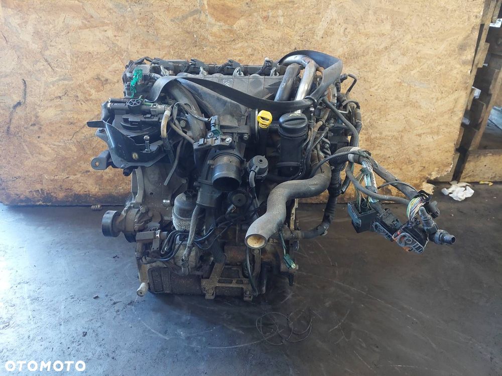SILNIK DIESEL + POMPA WTRYSKI TURBO PEUGEOT 407 I 2.0 HDI RHR 9654091880 - 1