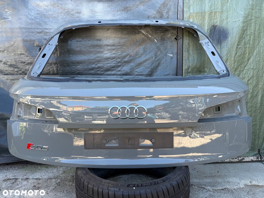 KLAPA BAGAŻNIKA TYŁ AUDI Q5 II FY 80A 80A827446 SZARA PASTELOWA LY7C - 1