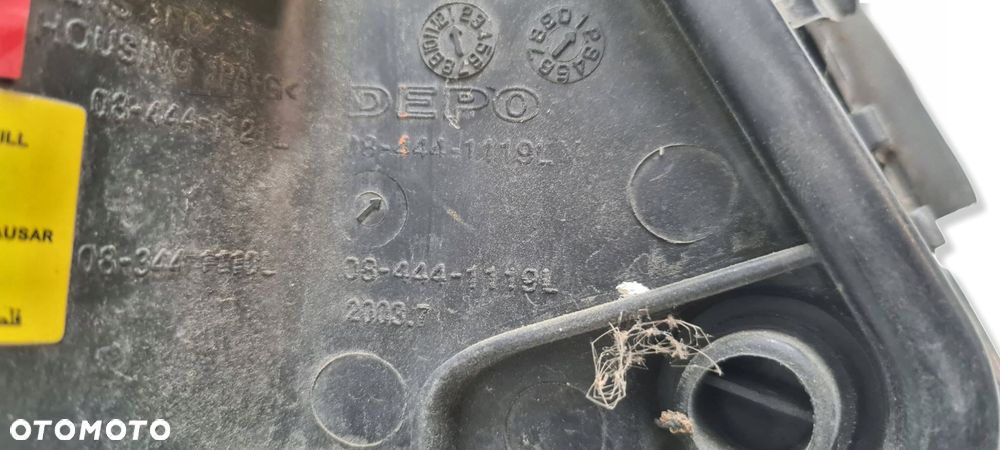 bmw 5 e39 lampa przód przedni lewa xenon kompletna eu - 8