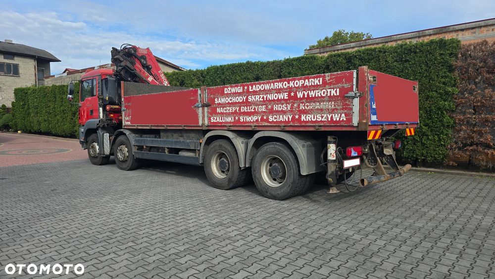 MAN TGA 35.360 8x4 FASSI F380 7+2 24m - 5