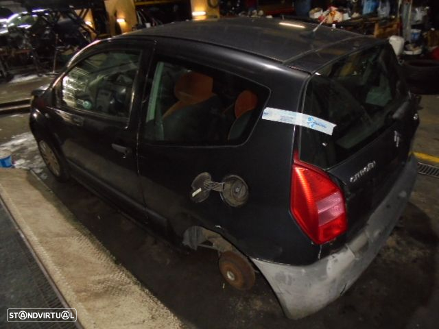 Carro MOT: KFV  CXVEL: 20CF25 CITROEN C2 FASE 1  2004 1.4I 75CV 3P PRETO GASOLINA - 4
