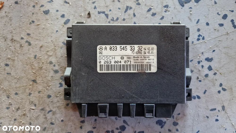 MERCEDES W220 STEROWNIK SKRZYNI BIEGÓW A0335453332