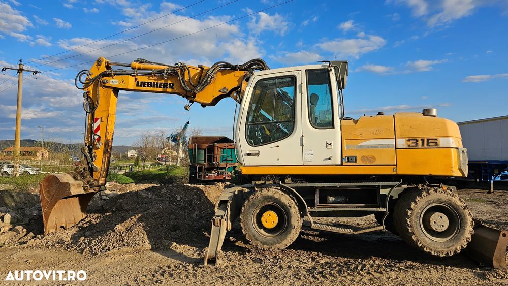 Excavator pe roți Liebherr A316, A 316 - 10