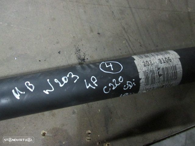 Veio De Transmissao 2034108106 MERCEDES W203 2003 C220 CDI 150CM - 1