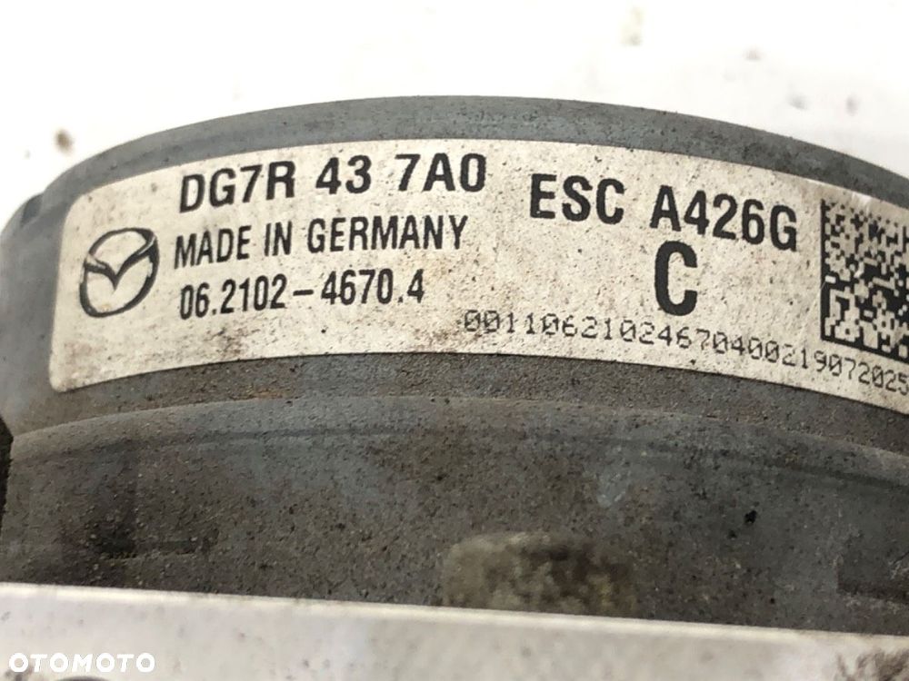 POMPA ABS  MAZDA 2 (DL, DJ) 2014 - 2022 1.5 SKYACTIV-G (DJLFS) 85 kW [115 KM] benzyna 2014 - 2022 - 5
