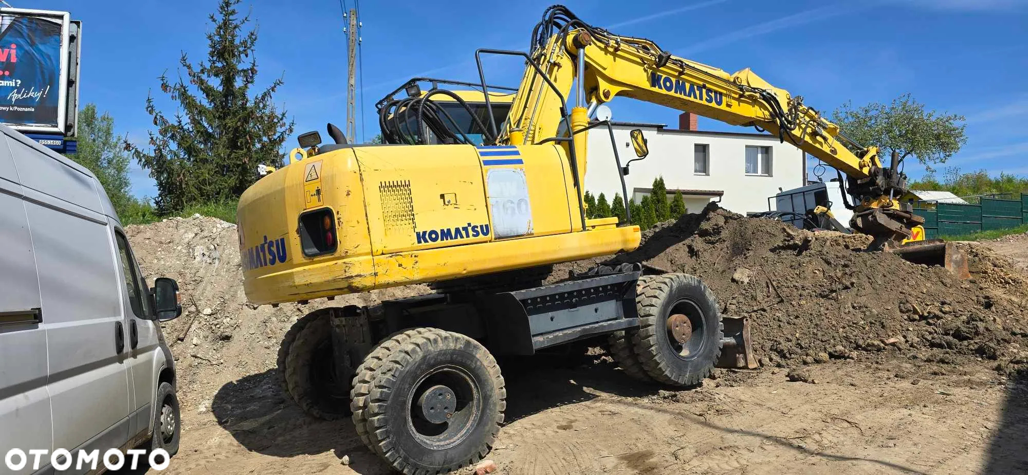 Komatsu PW160-7K ROTOR Salon Polska Stan BDB - 3