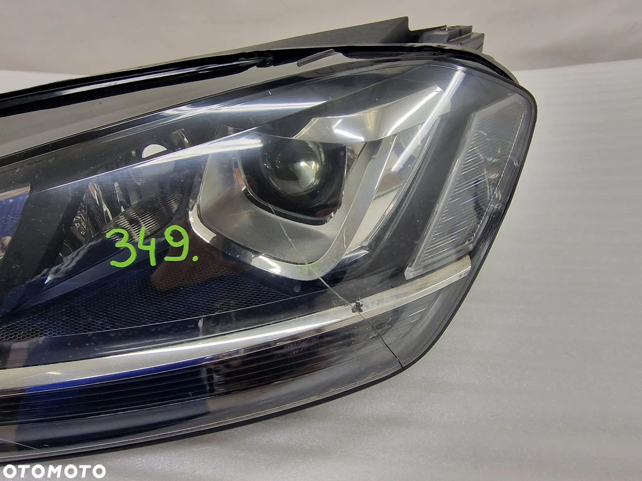 VW GOLF VII XENON LED LEWY 12- LEWA LAMPA PRZEDNIA PRZÓD , NR 5G1941031 , NR AUKCJI LL349 - 4