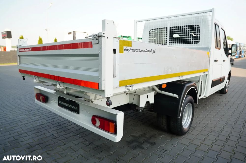 Renault MASTER / DCI 150 / BASCULATOR / CAMION CU TRACȚIE MIXĂ 7 LOCURI / MANUAL / DOUĂ RULOURI - 20