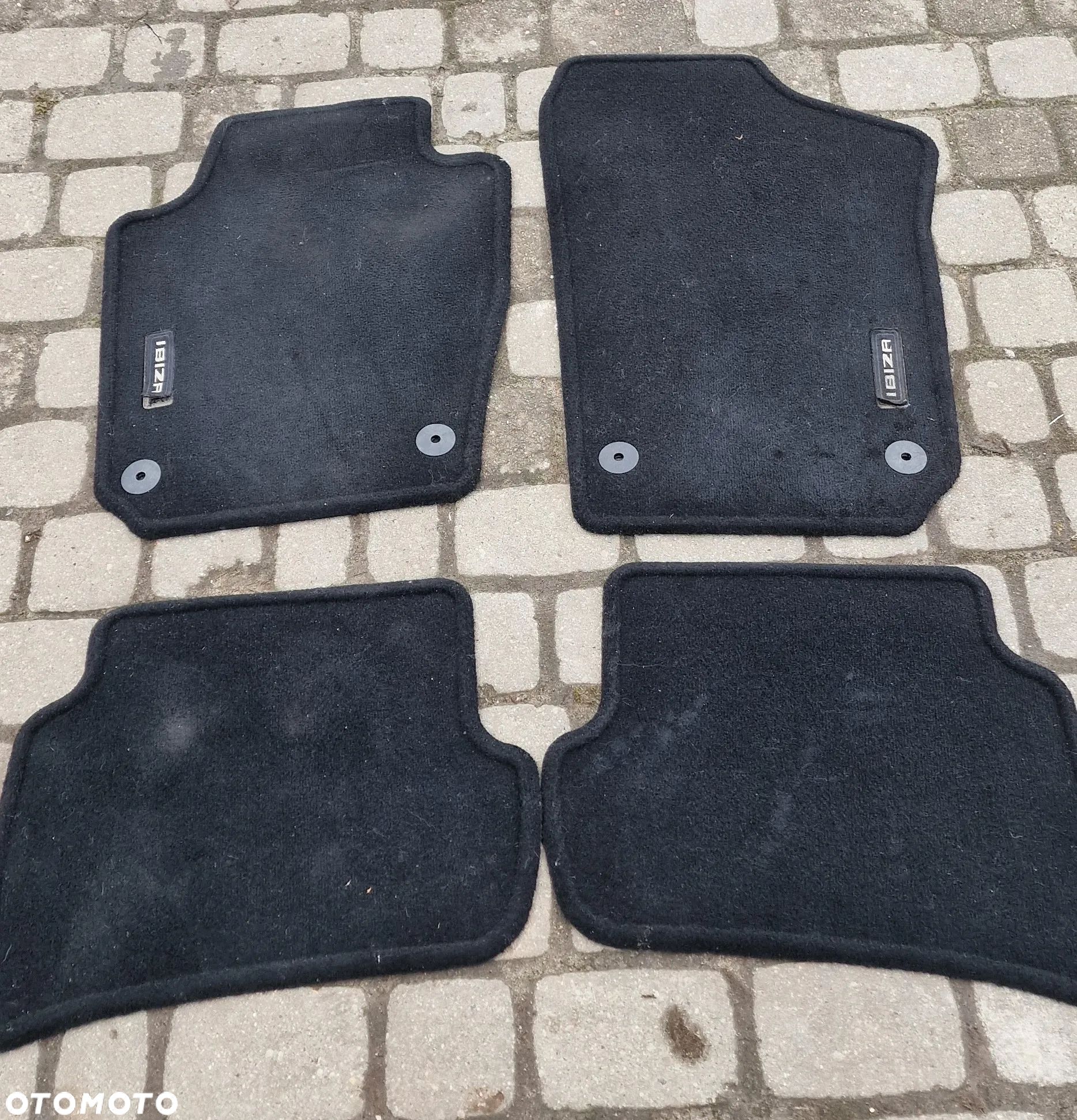 DYWANIKI ORYGINALNE KOMPLET 6J0061675 SEAT IBIZA IV HB LIFT - 1