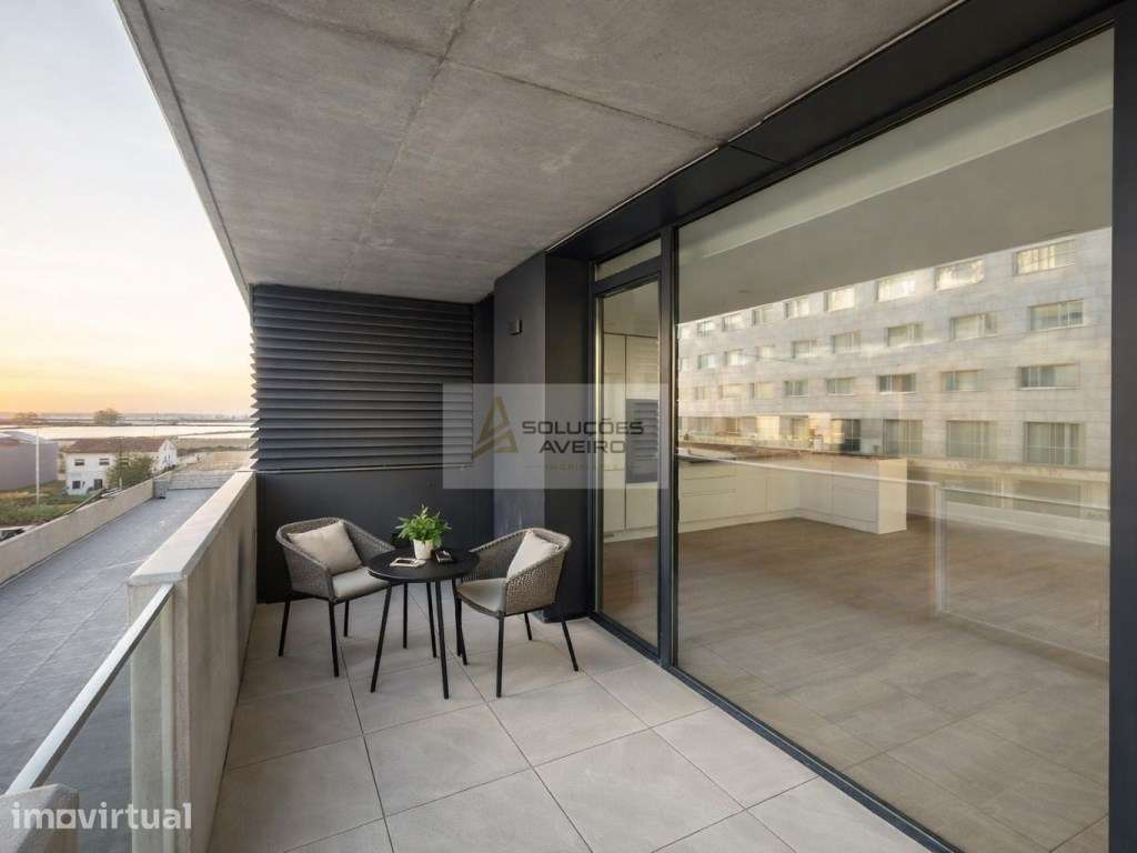 Apartamento T3 Novo - com Vista para Ria de Aveiro! - Grande imagem: 2/15