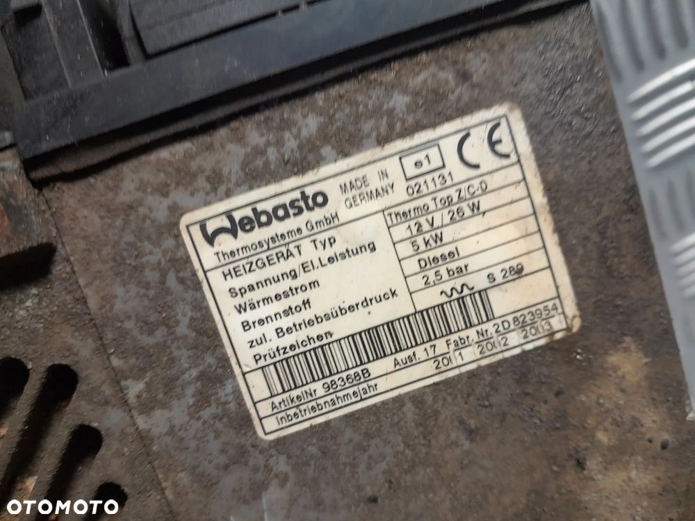 CHRYSLER VOYAGER WEBASTO OGRZEWANIE POSTOJOWE 98368B - 2